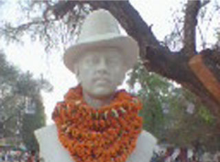 Bhagat Singh bust in Ara Jail