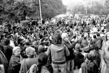 Protest at Binayak's Conviciton, Delhi 27 Dec.